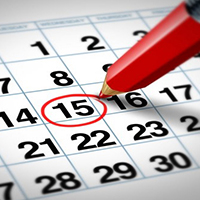 Controlla il calendario delle Scadenze